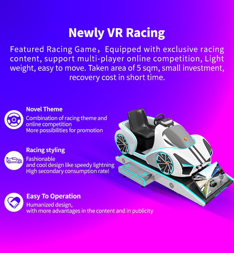 Dynamic Virtual Reality Racing Game Simulator