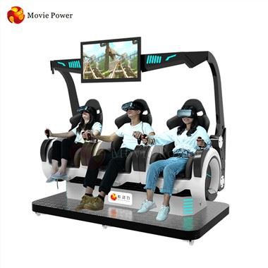 3 Seats Virtual Reality Cinema Simulator