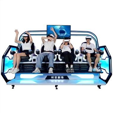 4 Seats Space Theme VR Game Cinema