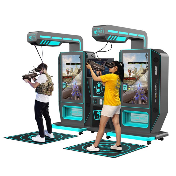 New Arrival Two Players Arcade VR Shooting Game Machine