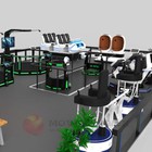 Virtual Reality Theme Park Games Indoor Amusement Park Equipment 9D VR Zone