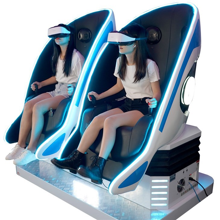 VR 9D Egg Chair Roller Coaster Simulator