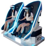 VR 9D Egg Chair Roller Coaster Simulator